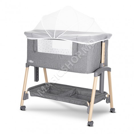 Patut Co-Sleeper Lorelli MILLIE Beige, Black, Grey